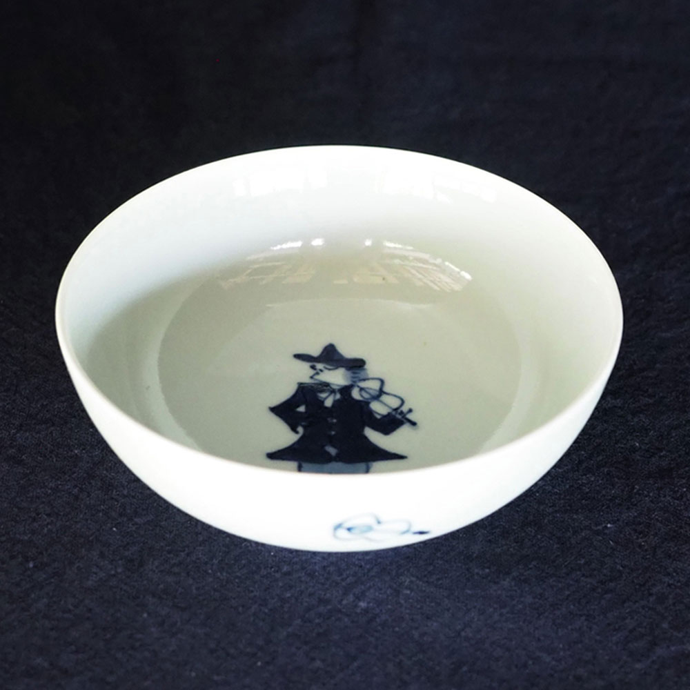 ミューシ゛ック・シリース゛ ハ゛イオリンホ゛ウル　青花　有田焼