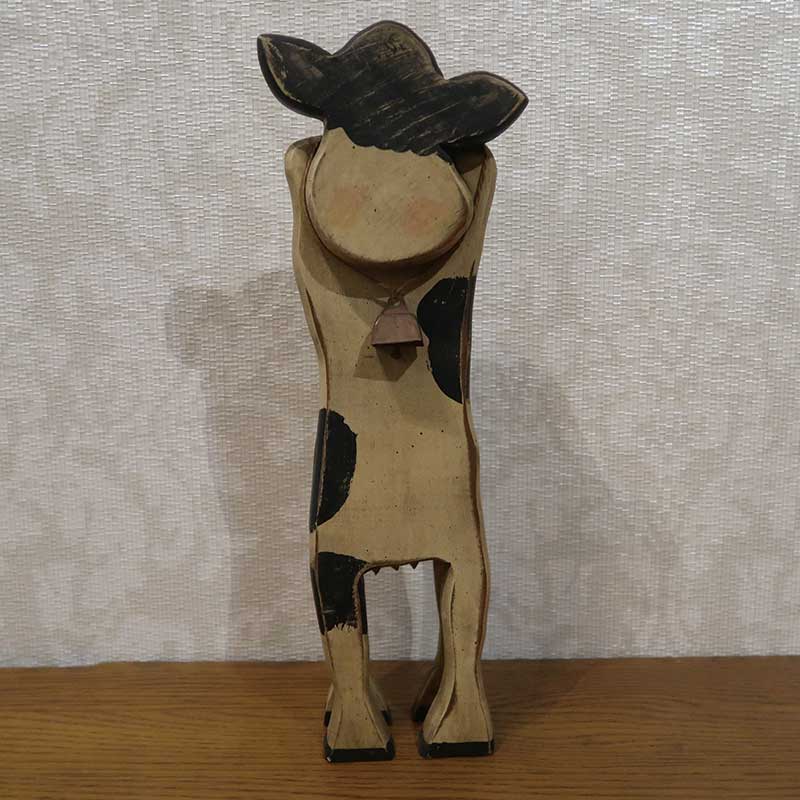 アメリカンカントリー小物　味わいある牛　【送料無料】