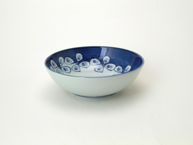 ボールL HANATSUNAGI　青花　有田焼