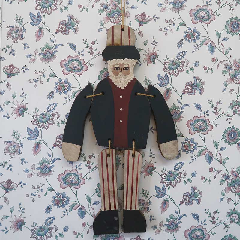 アメリカンカントリー小物　アンクルサム　壁掛けオーナメント　【送料無料】