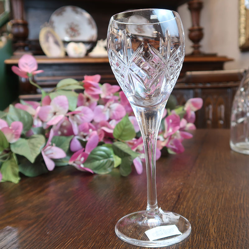 イギリスより直輸入したアンティークガラスのリキュールグラス　#28