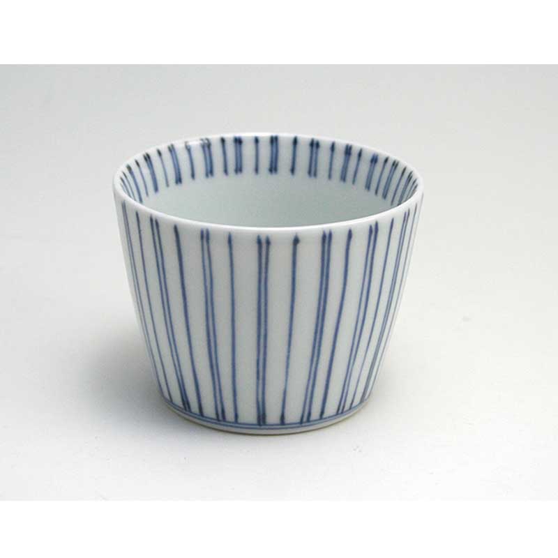 十草そば猪口(小) 青花　有田焼