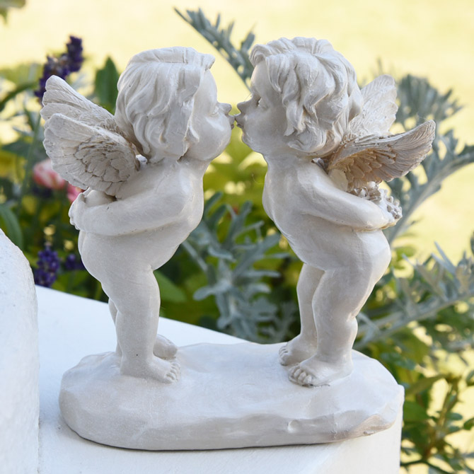 ガーデニング イタリアン ルネッサンス・キス、キス エンジェル　ガーデン装飾