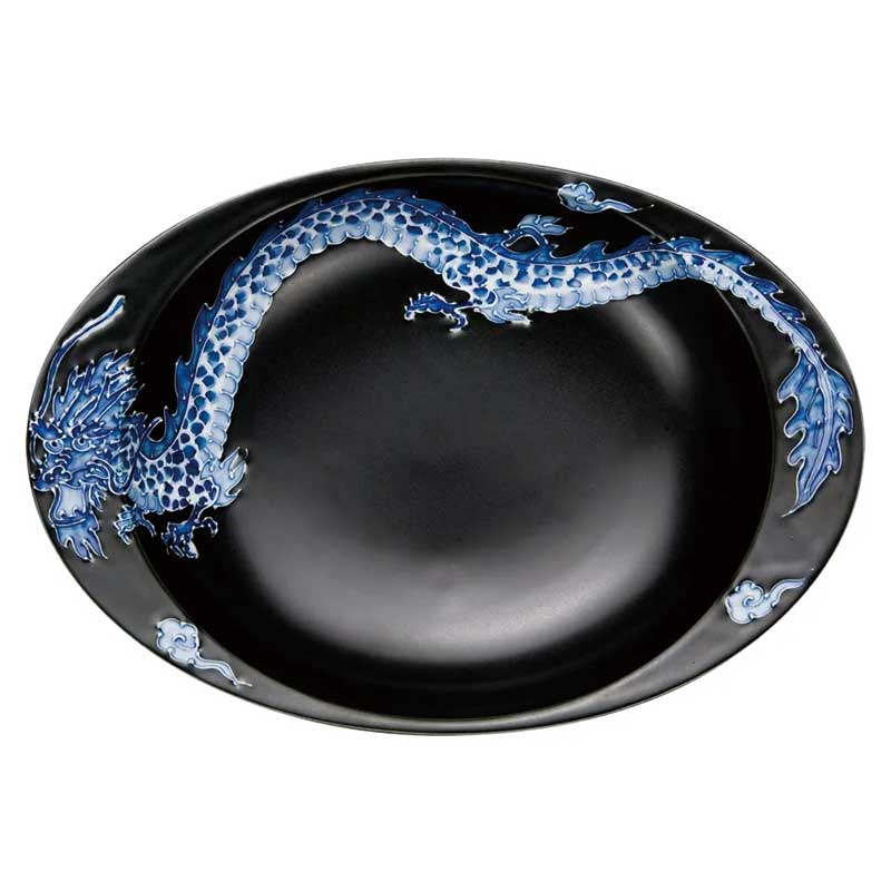 皇帝龍　極上のカレー皿　有田焼　匠の蔵