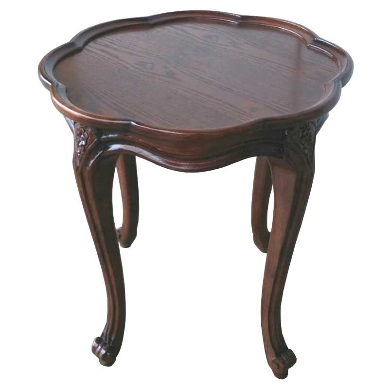 アンティーク調猫脚のテーブルトレー　輸入家具　【送料無料】