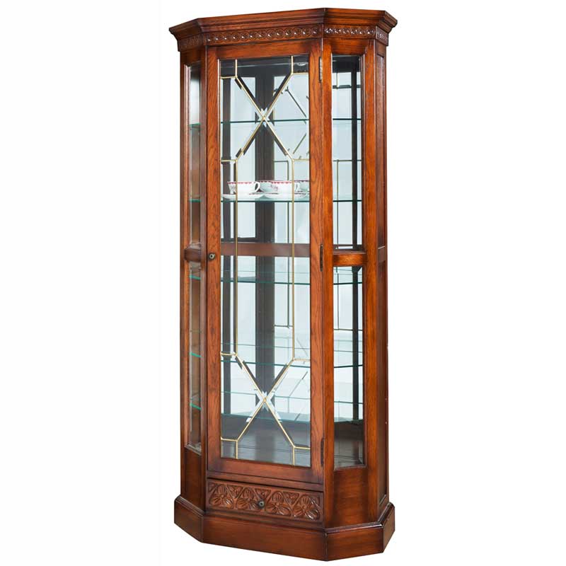 アンティーク調コレクションボード(飾り棚)　輸入家具　【送料無料】