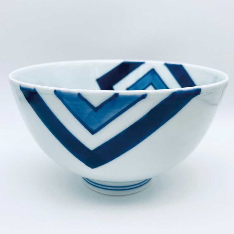 EDO 5寸深丼　青花　有田焼