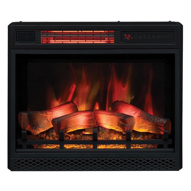 ビルトイン暖炉(電気式) 　23インチ遠赤外線3D電気暖炉本体/送料無料/LLOYD GRANDE