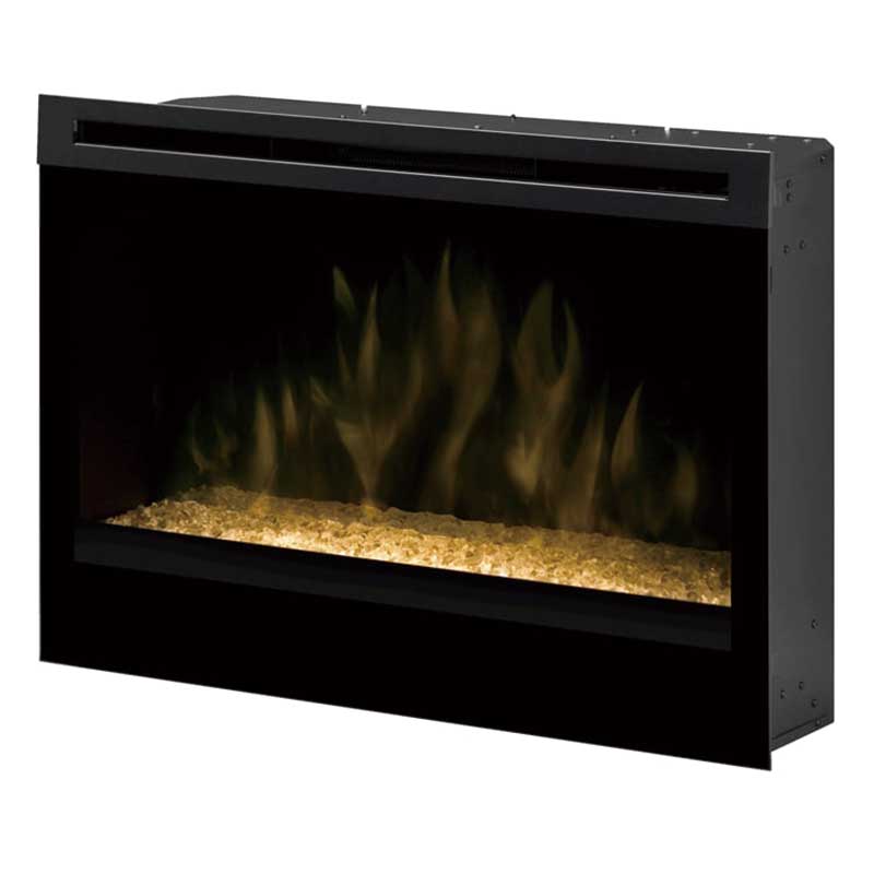 33インチビルトイン電気暖炉本体 グラスエンバーベッド/送料無料/ディンプレックスカナダ