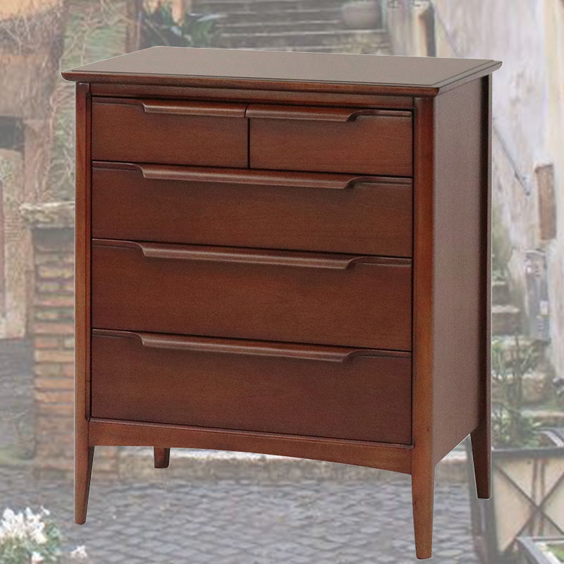 ミッドセンチュリースタイルの60cm幅チェスト　逆輸入家具