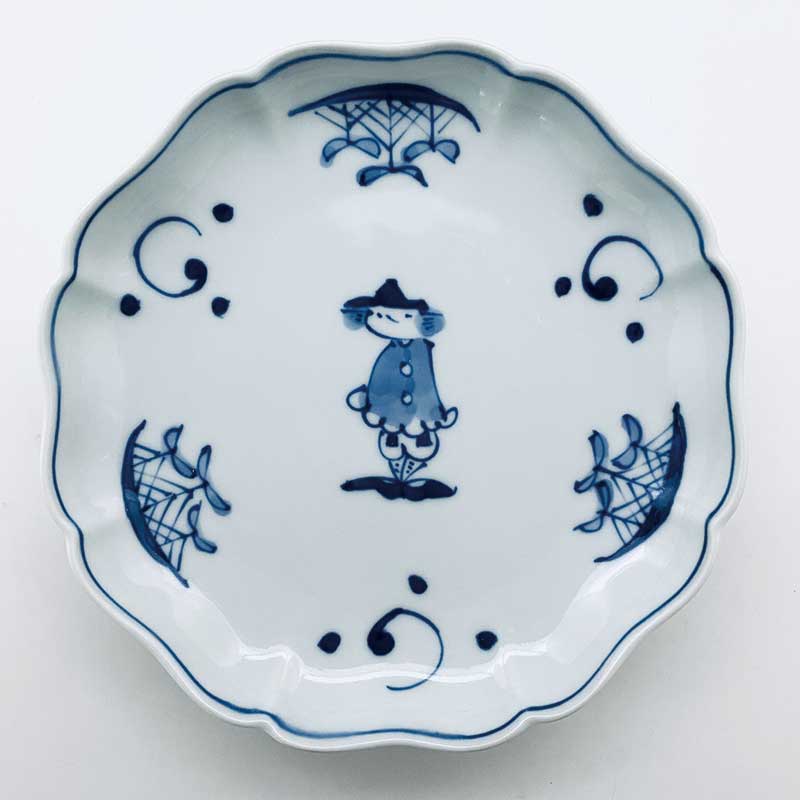 クラシックシリーズ 濃マント異人八方割　青花　有田焼