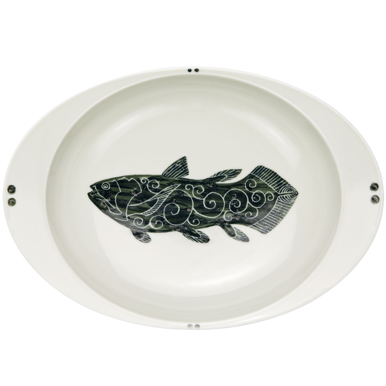 シーラカンス　極上のカレー皿　有田焼　匠の蔵