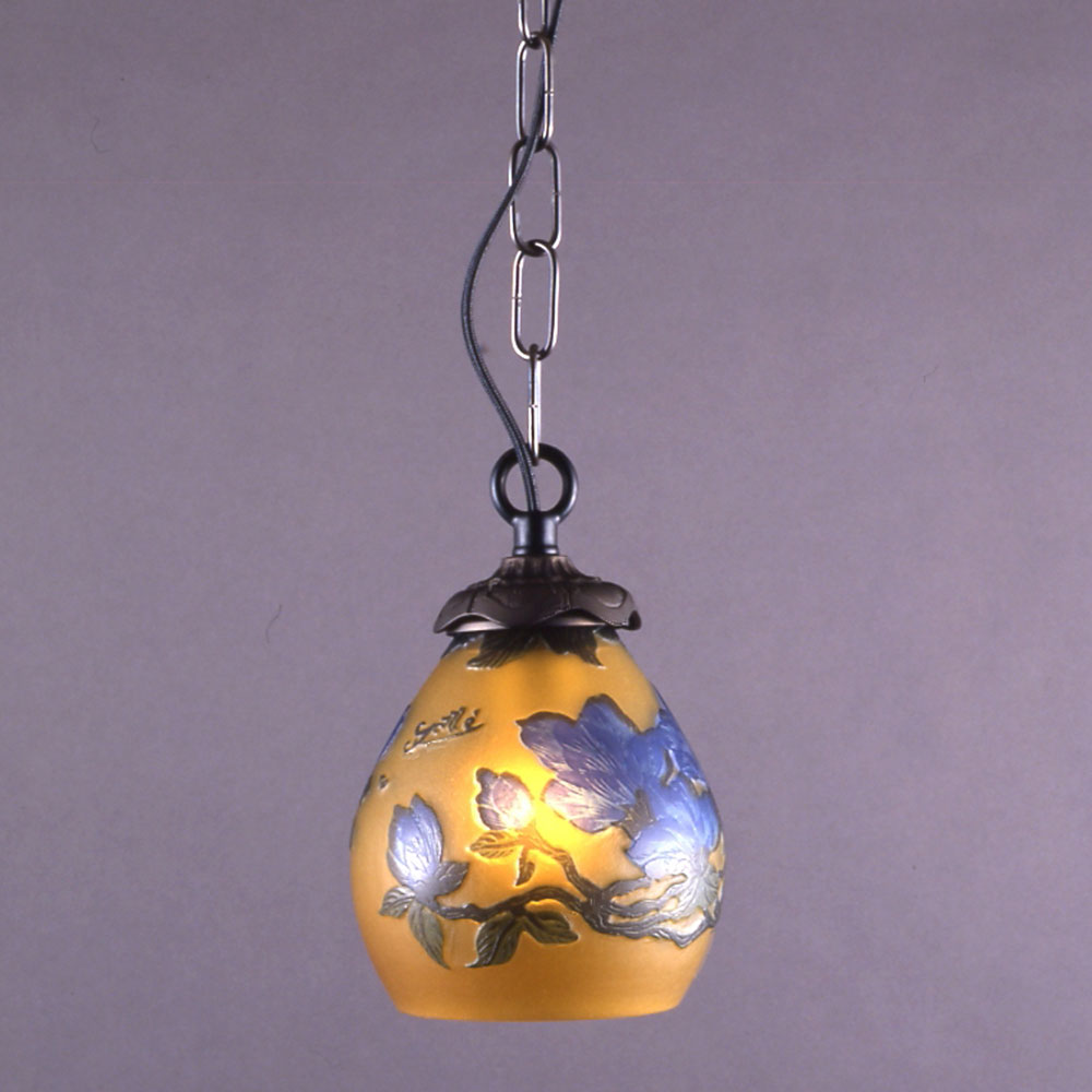 1灯ペンダント照明　(木蓮)　ガレコレクション　輸入照明　送料無料