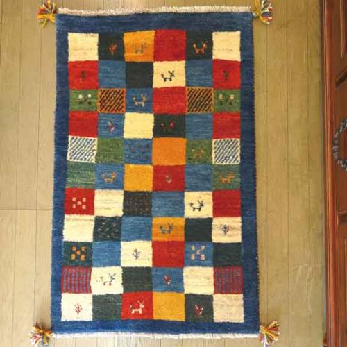 ペルシャ絨毯ギャベ(ギャッベ)　AB-TT21137