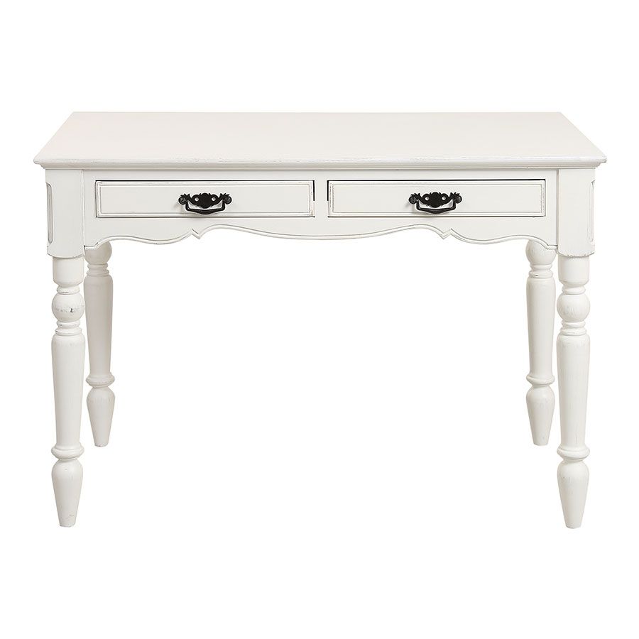 デスク　 ESN-RN121010　白家具　輸入家具