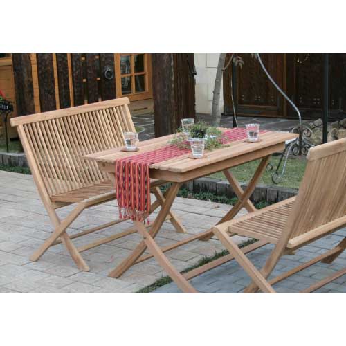 折り畳みスクエアーテーブルA3点セット　JB-2086237015