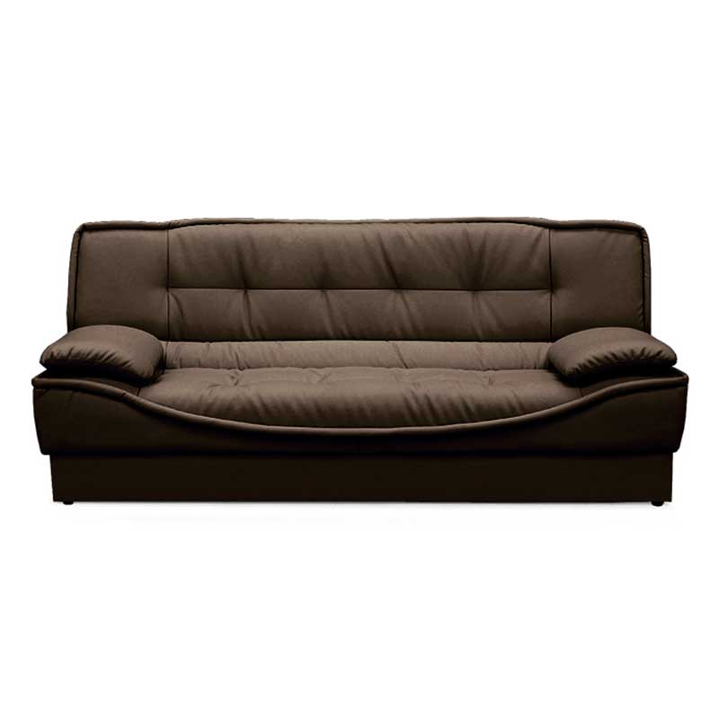 シンプルだけど高級感があるソファーベッド・ノートンⅢDX-ダークブラウン
