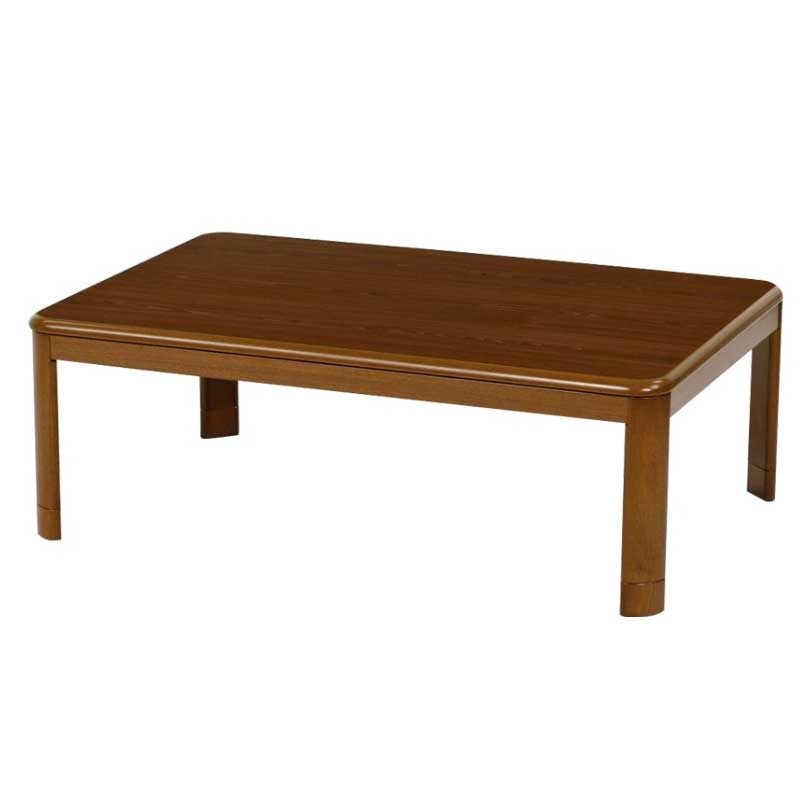 ベーシックデザインの家具調こたつ105cm幅-TAE-DX