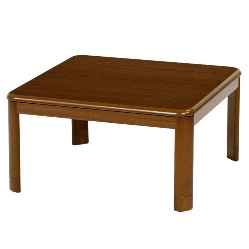 ベーシックデザインの家具調こたつ80cm幅-TAE-DX