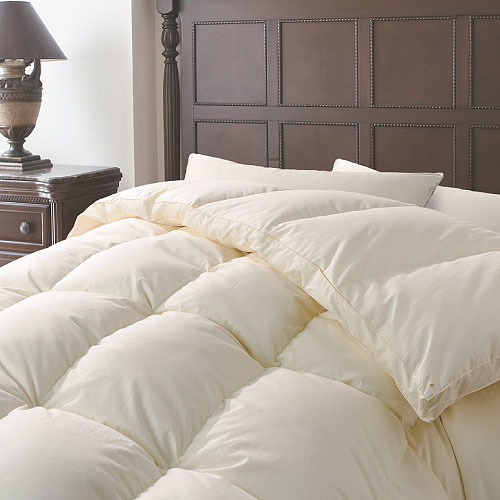 【羽毛布団】セミダブル　ポーランド産 ホワイトマザーグースダウン95% (合掛/170×230cm)