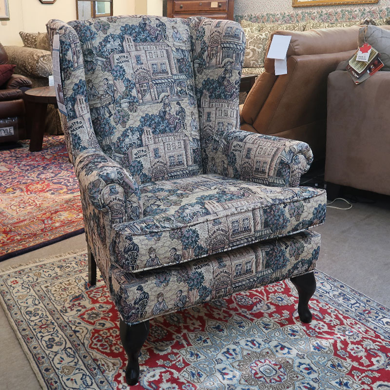 ウイングチェア(カナダ製)　ビストロカフェ 現金決済10%OFF+送料半額