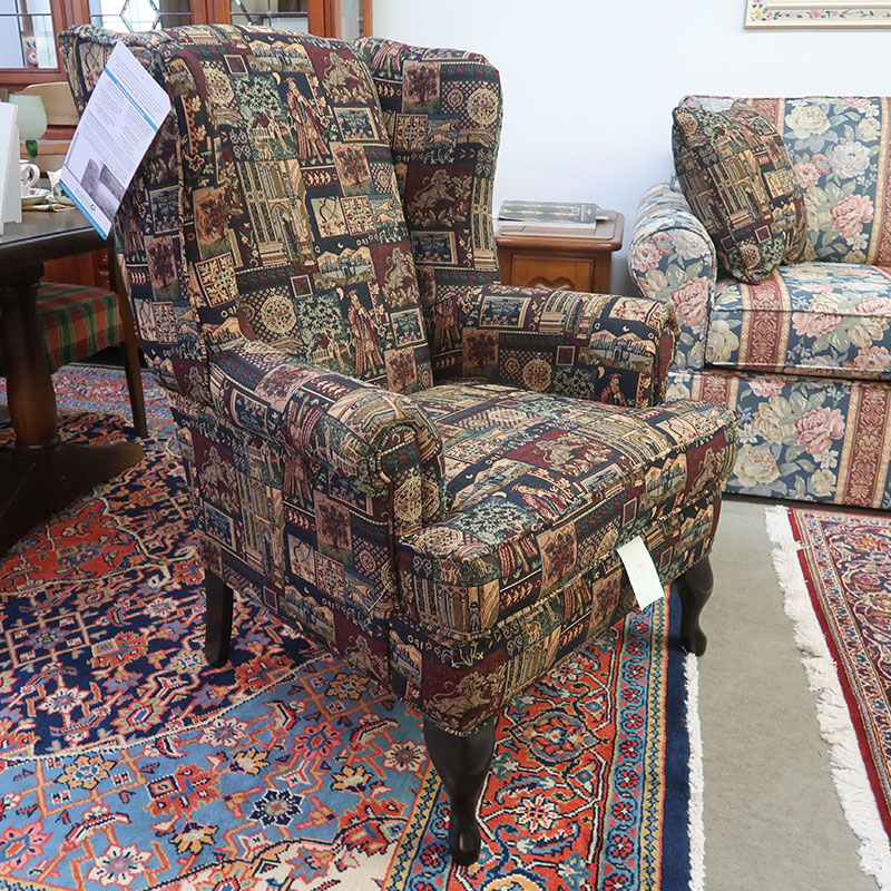 ウイングチェア(カナダ製) ブラジルアンティーク 現金決済10%OFF+送料半額