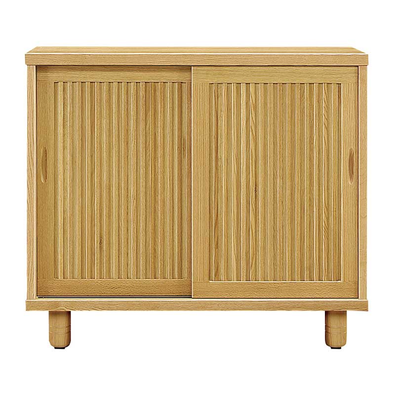 120cm幅横型シューズボックス(下駄箱)　和美　ナチュラル色