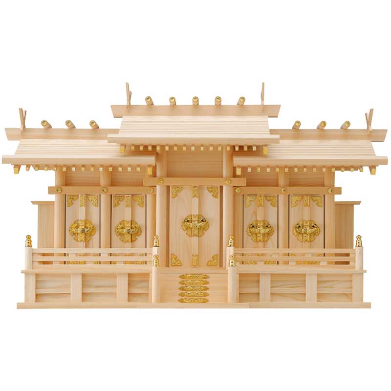 神棚　屋根違い　五社　大