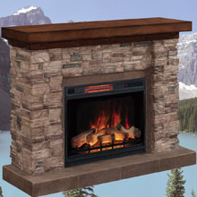 電気暖炉グランドキャニオン3Dパワーヒーター