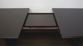 伸長式天板収納