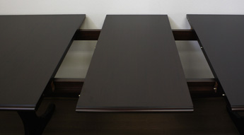 伸長式天板レール式