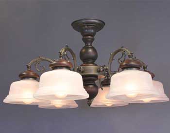 合わせて取り付けたい6灯シャンデリア