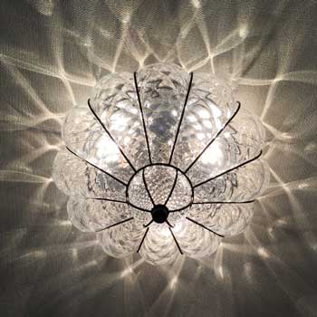 シーリング下からのアングル