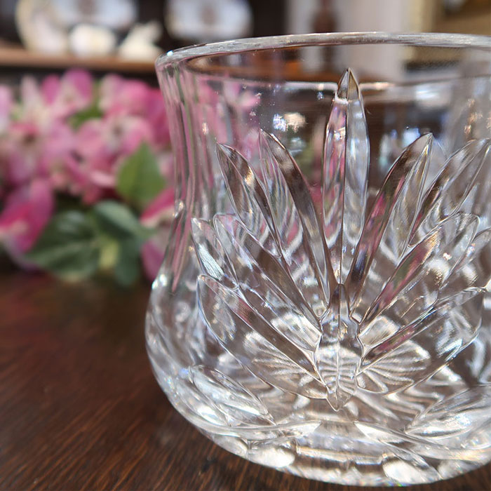 アンティークガラスのセロリベースの写真