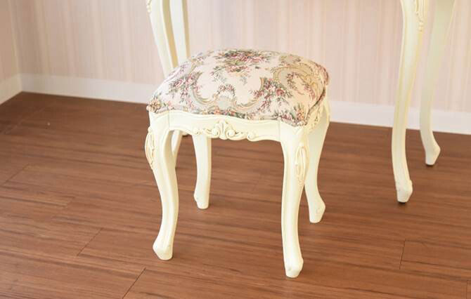 マホガニーコンソールドレッサーの写真