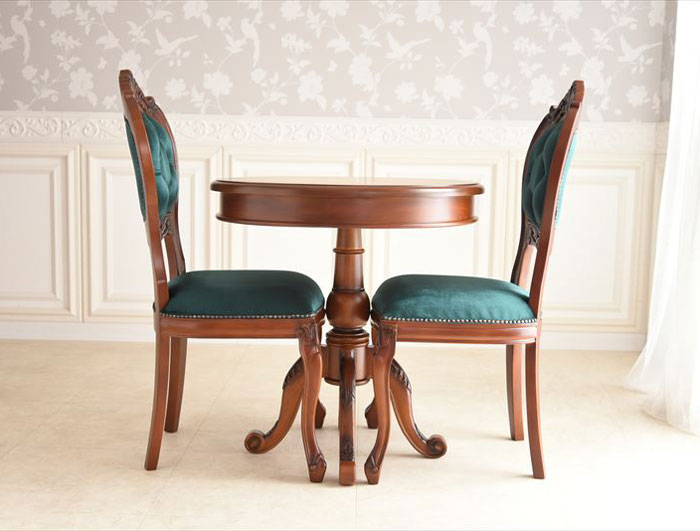 70φトリノカフェテーブル3点セットの写真