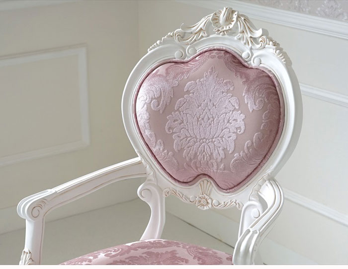 猫脚アームチェアの写真