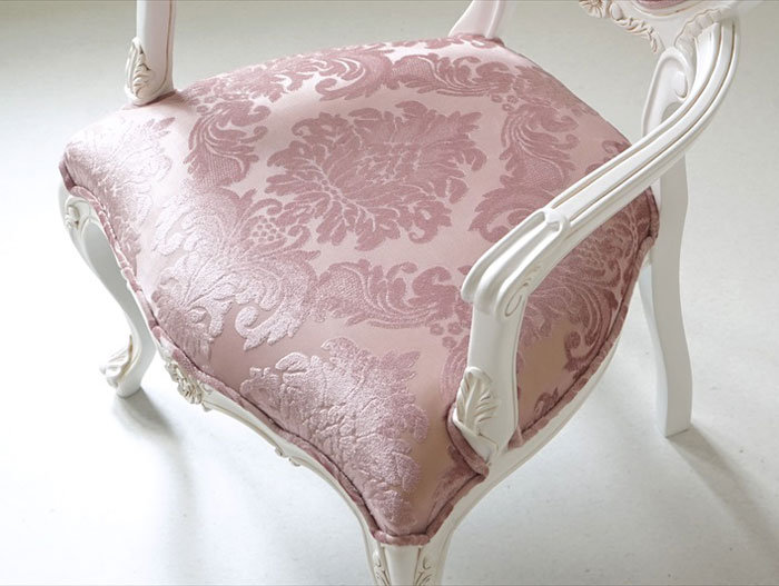 猫脚アームチェアの写真