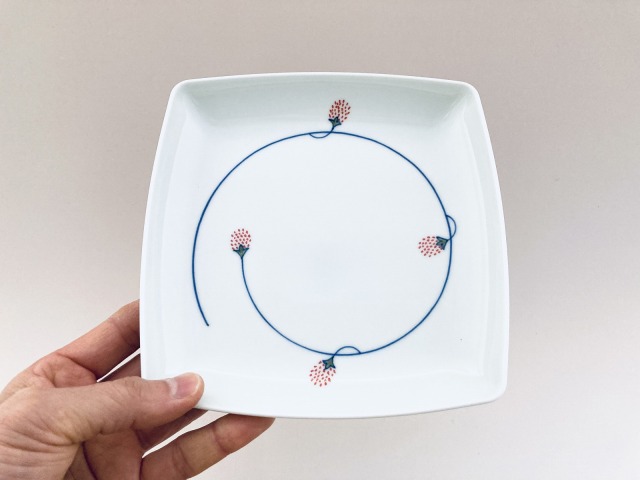 つるいちごスクエアプレートM 