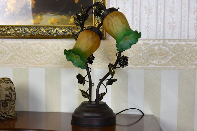 ランプ消灯時の写真