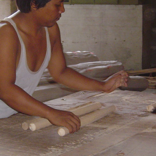 材料の木取り、切断