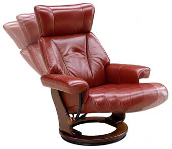 背もたれ可動もスムーズ