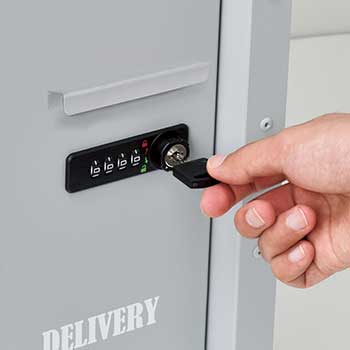 宅配ボックスダイヤル