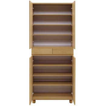 下駄箱内部の構造