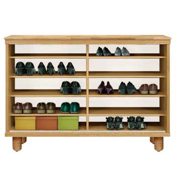 下駄箱内部の構造