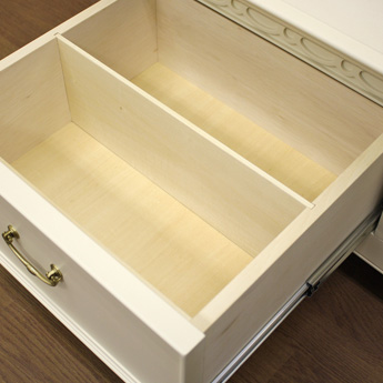 スライドレール付き引出し