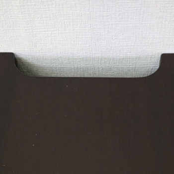 ケントハウステレビボードの欠け込み