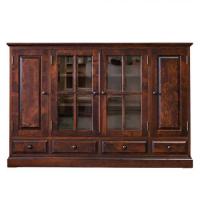 北海道のカバ材を使用した150cm幅サイドボード　北海シリーズ