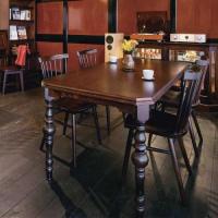 カバ材使用のダイニング5点セット　北海シリーズ