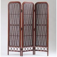 高級ラタン3連スクリ-ン　サントリナ　ラタン・籐家具